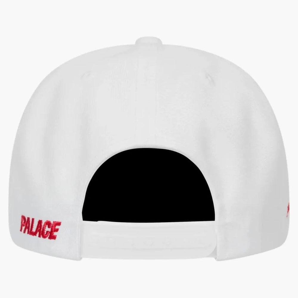 帽子 PALACE STRONGER FOR LONGER SNAPBACK Palace Snapback White/Red - Buy at Hypeneedz