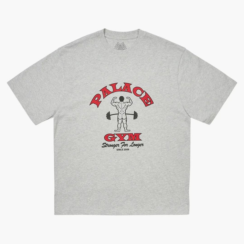 Palacio más fuerte para camiseta más larga Marla gris