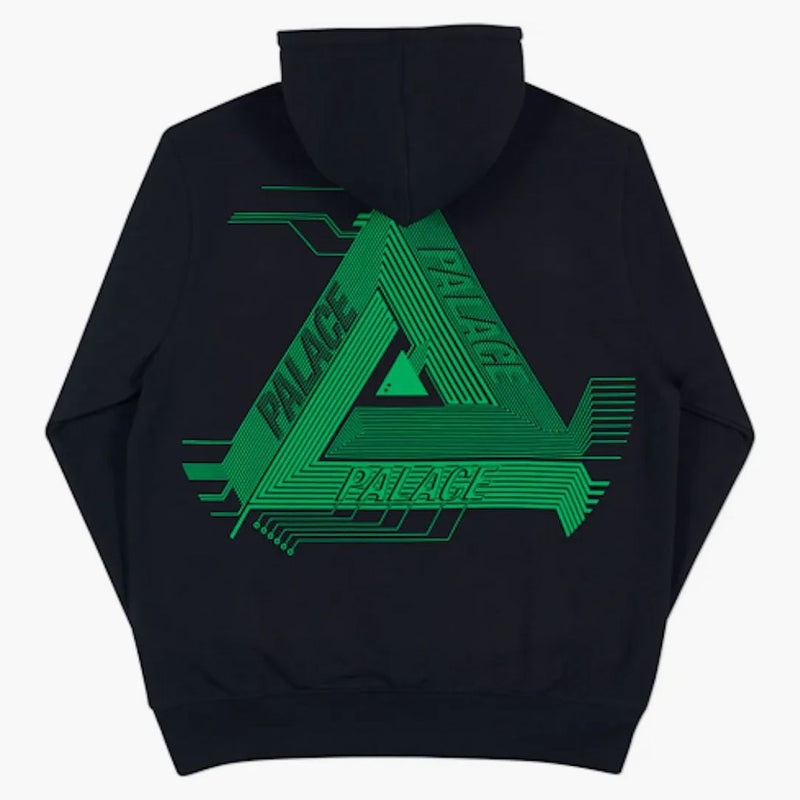 Palace Surkit Hood Black/Green