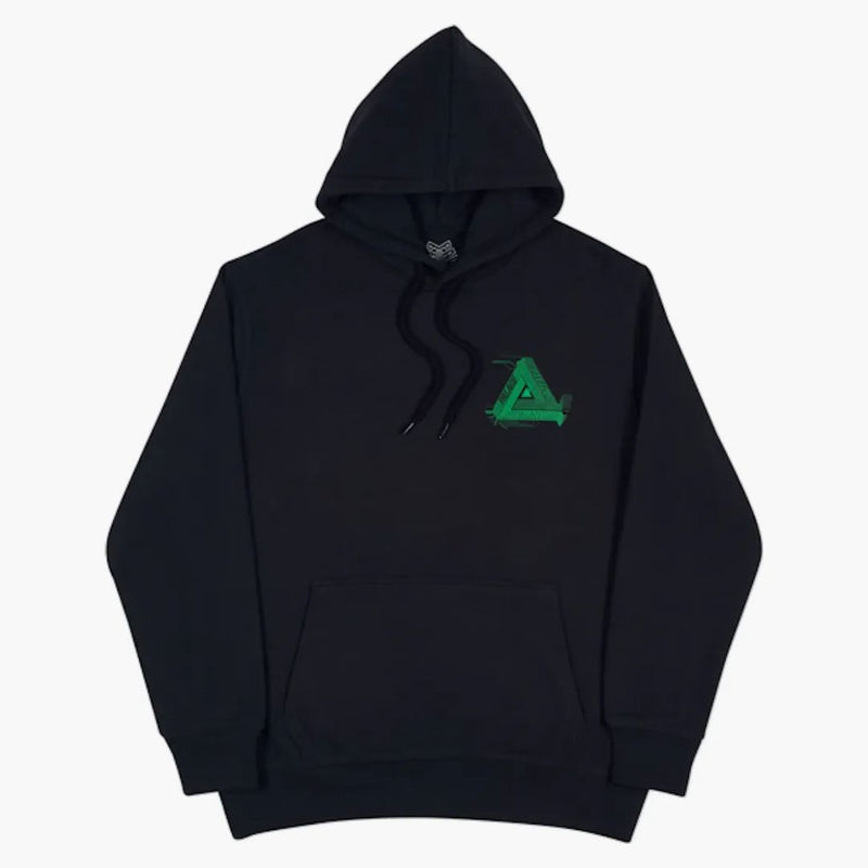 Palace Surkit Hood Black/Green
