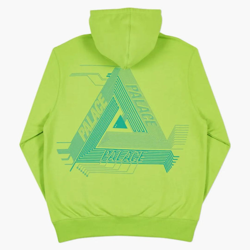 Palace Surkit Hood Lime Green/Blue