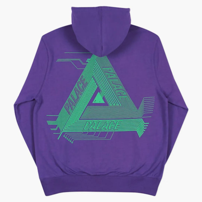 Palace Surkit Hood Purple/Green