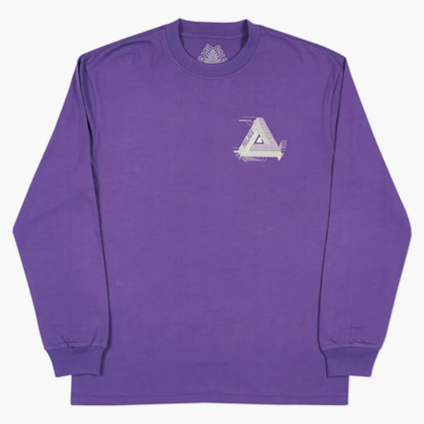 Palace Surkit Longsleve Purple/Gray
