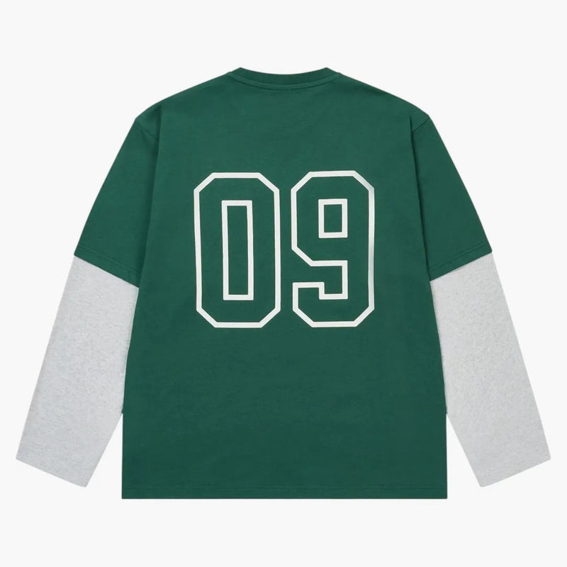 Palace Surprisingly Longsleeve Racey Green/grey Marl