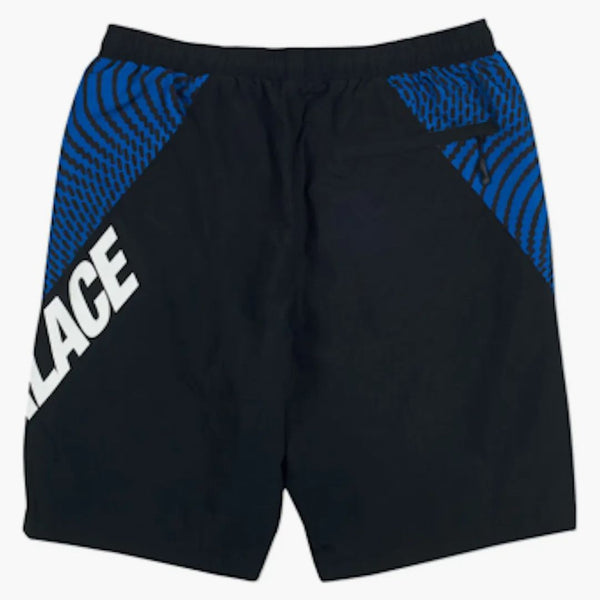 Palace Swirl Shorts Blue/white