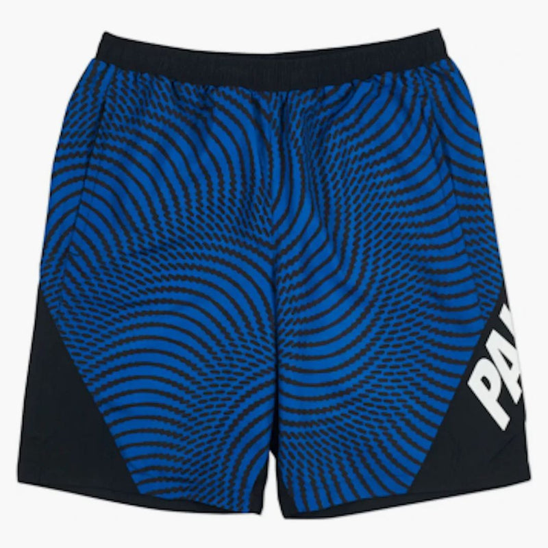 Palace Swirl Shorts Blue/white