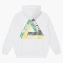 Palace Swirl Tri-Ferg Hood bianco