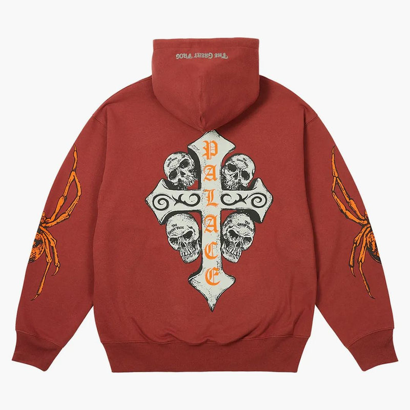 Palace TGF Hood Brown