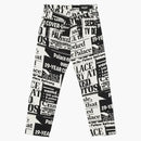 Palace Tabloid Denim Jean Black