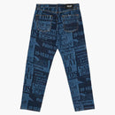 Palace Tabloid Denim Jean Blue
