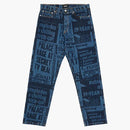 Palace Tabloid Denim Jean Blue