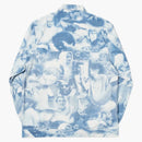 Palace Team Jacket White/navy