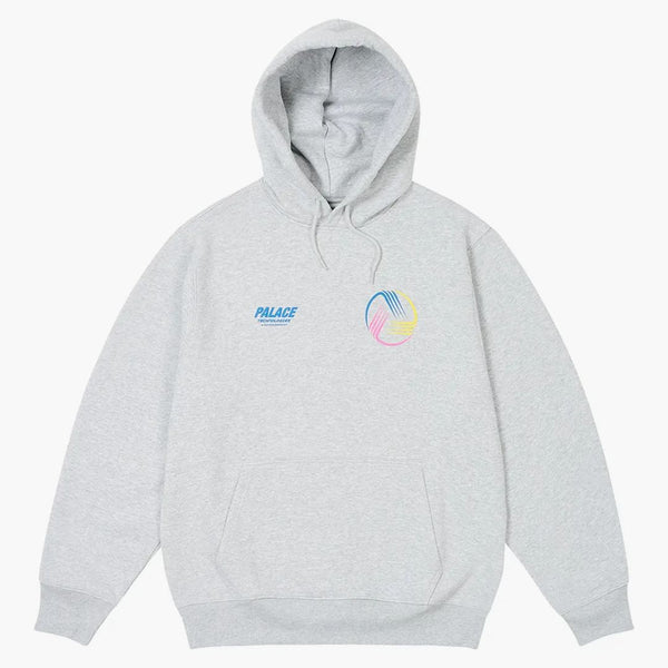 Palace Technologies Hood Grey Marl