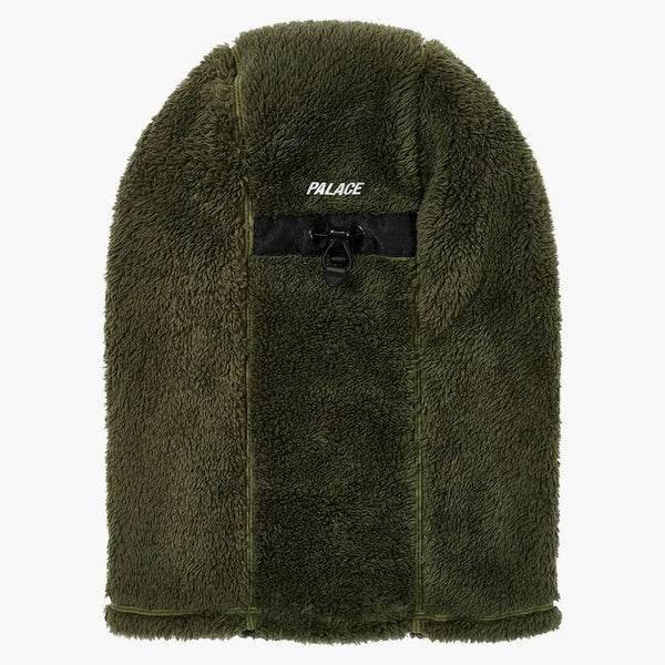 Palace Thermalite Fleece Balaclava tmavě zelená