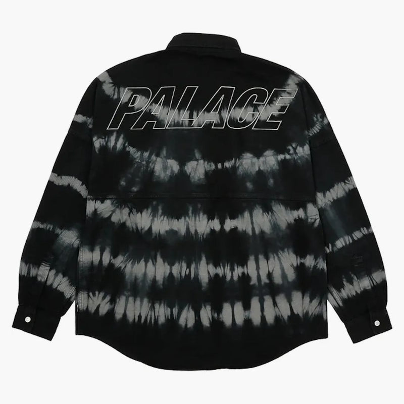 Palats tie-dye skjorta svart