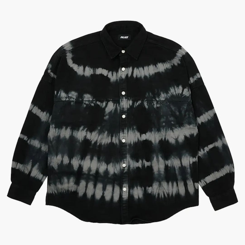 Palats tie-dye skjorta svart