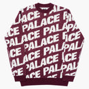 Palace Toner Knit Red Plum