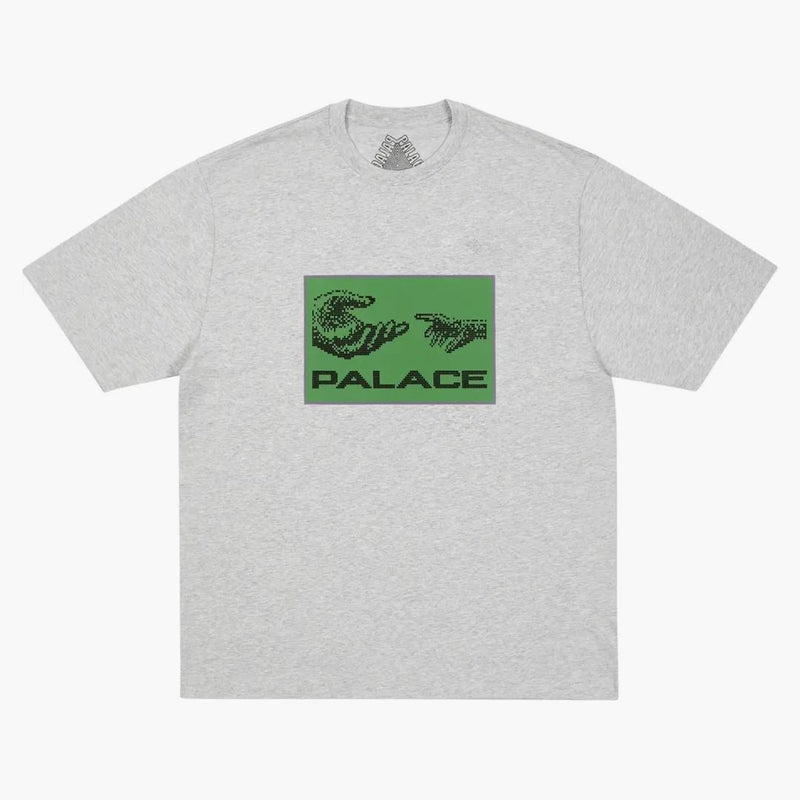 Palace Top Up T-shirt Grey Marl