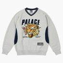 Palace Tora Tora Crew Gray Marl