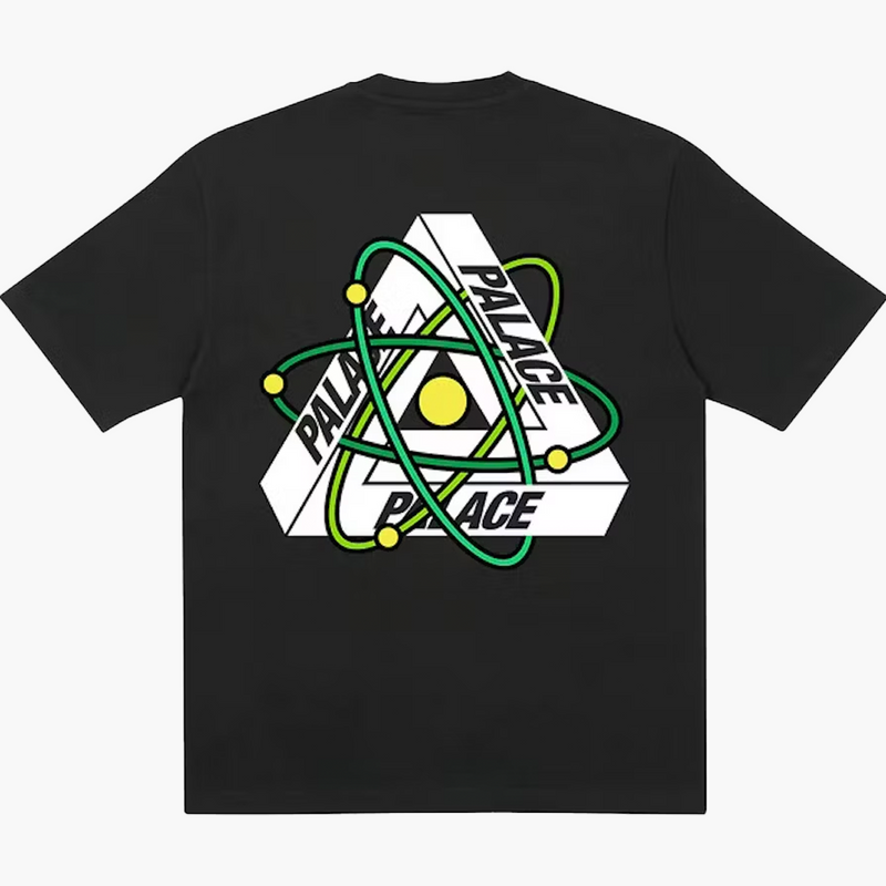 Palace Tri-Atom Tee Black Rückseite