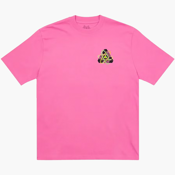 Palace Tri-Atom Tee Pink