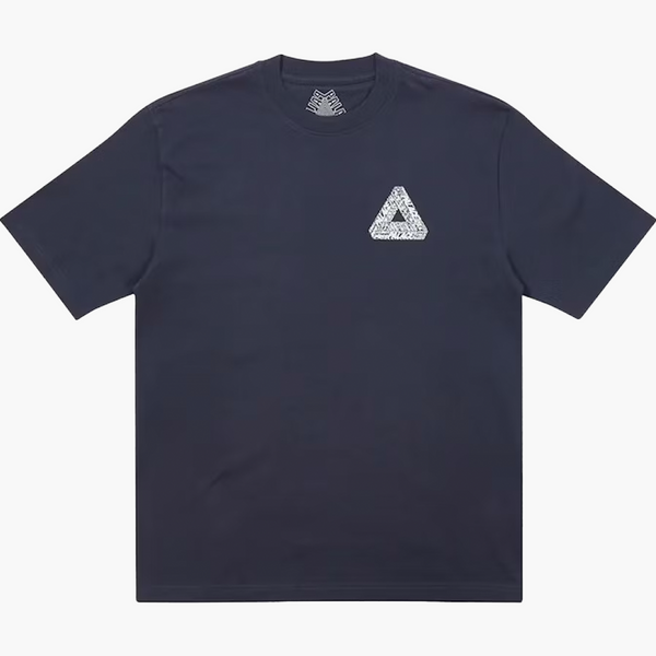 Palace Tri-Text Tee Navy