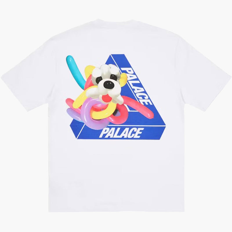 Palace Tri-Twister Tee White Rückseite