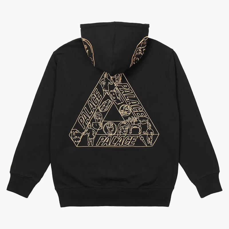 Palace Tri-Akhaeology Hood Black