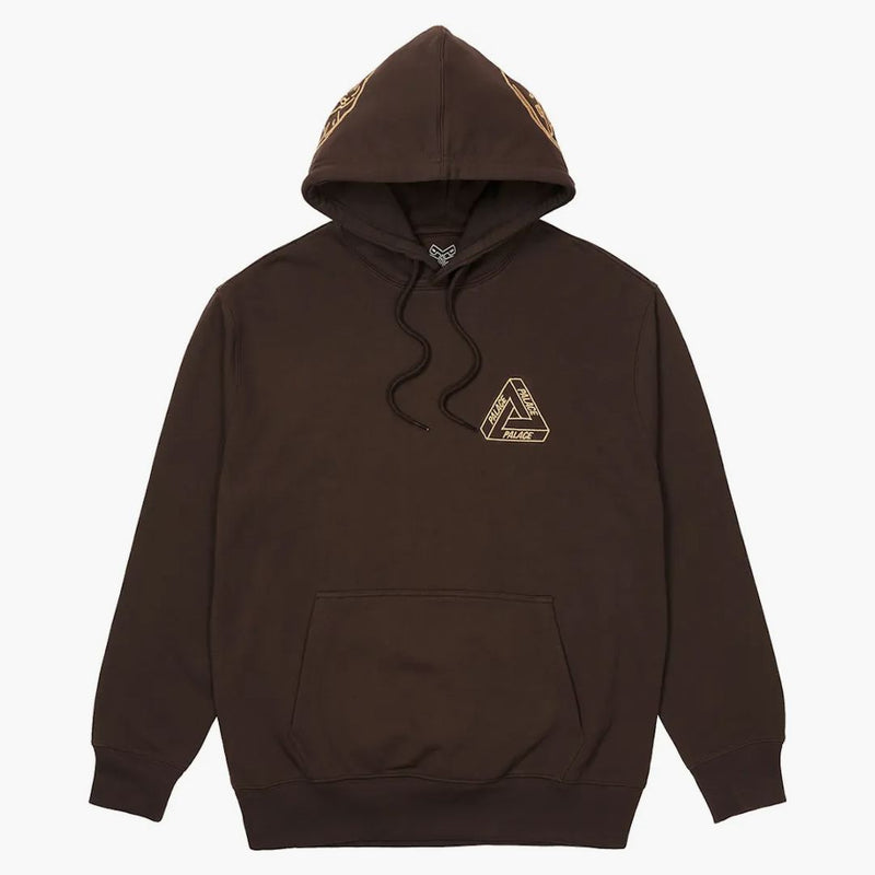 Palace Tri-Archaeology Hood Brown
