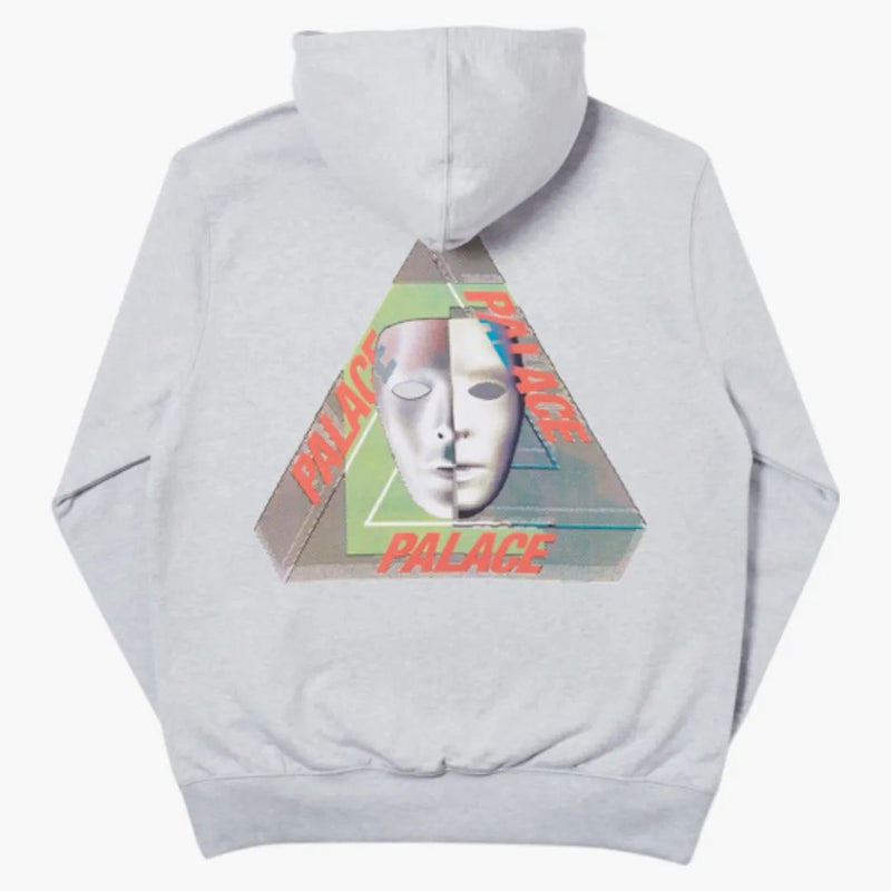 Palace Tri-Bury Hood Grey Marl