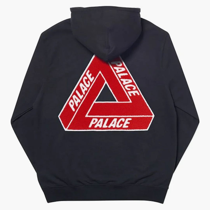 Palace Tri-Cheille Hood nero