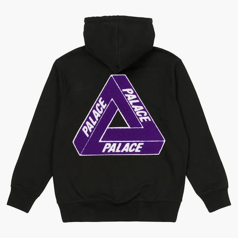 Palace Tri-Cheille Hood (FW21) Černá