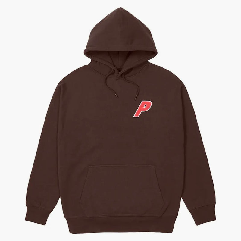 Palace Tri-Cheille Hood (FW21) Brown