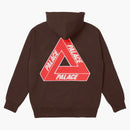 Palace Tri-Cheille Hood (FW21) Hnědá