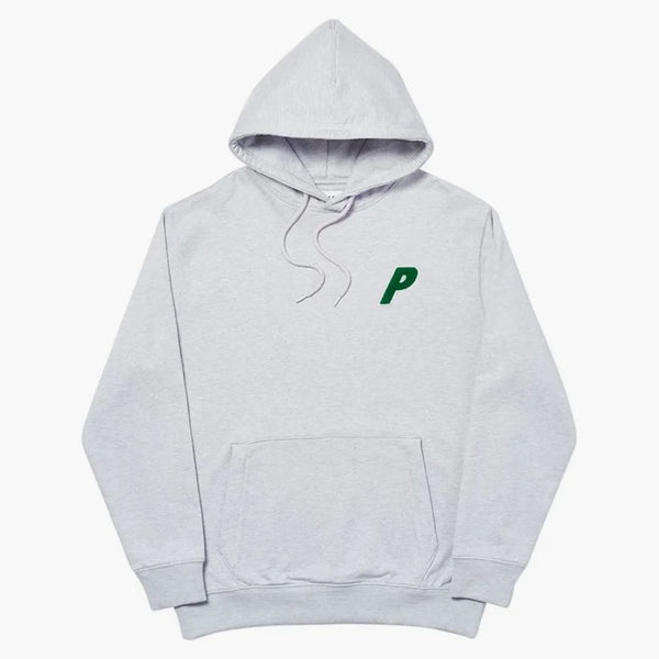 Palace Tri-Cheille Hood Grey Marl