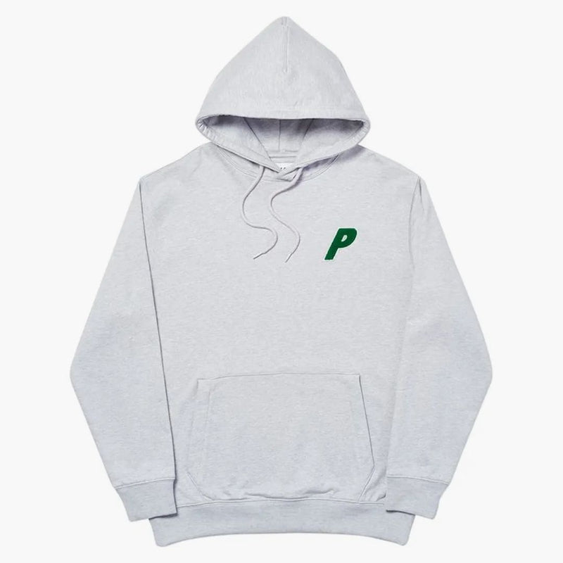 Palace Tri-Cheille Hood Grey Marl