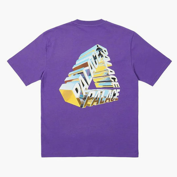 Palace Tri-Chrome t-shirt tröja lila