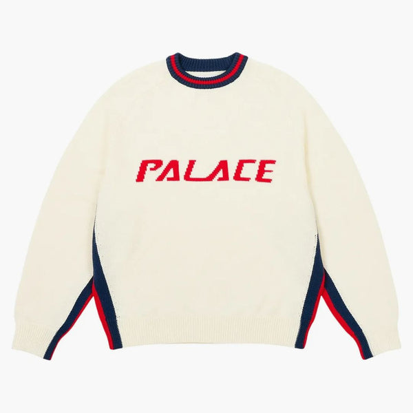 Palace Tri Color Pletená bílá