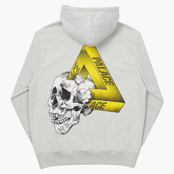 Palazzo tri-cruscher hood grigio