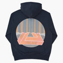 Palác Tri-Curtain Hood Navy/Grey/Orange