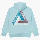 Palats tri-dart huva blå