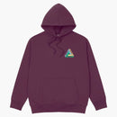 Palace Tri-dart Hood Burgundy