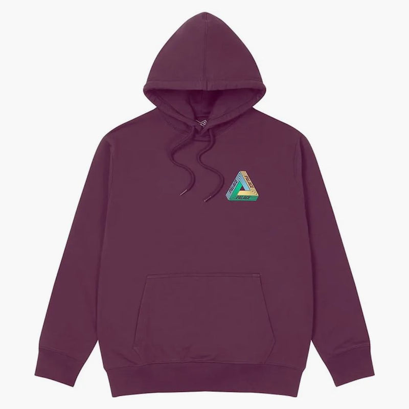 Palace Tri-Dart Hood Burgundy