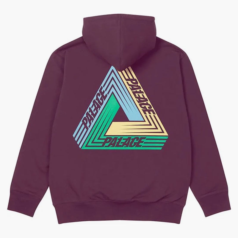 Palace Tri-Dart Hood Burgundy