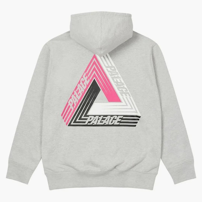Palace Tri-dart Hood Grey Marl