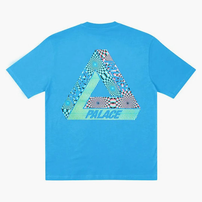 Palats tri-ye t-shirt blå