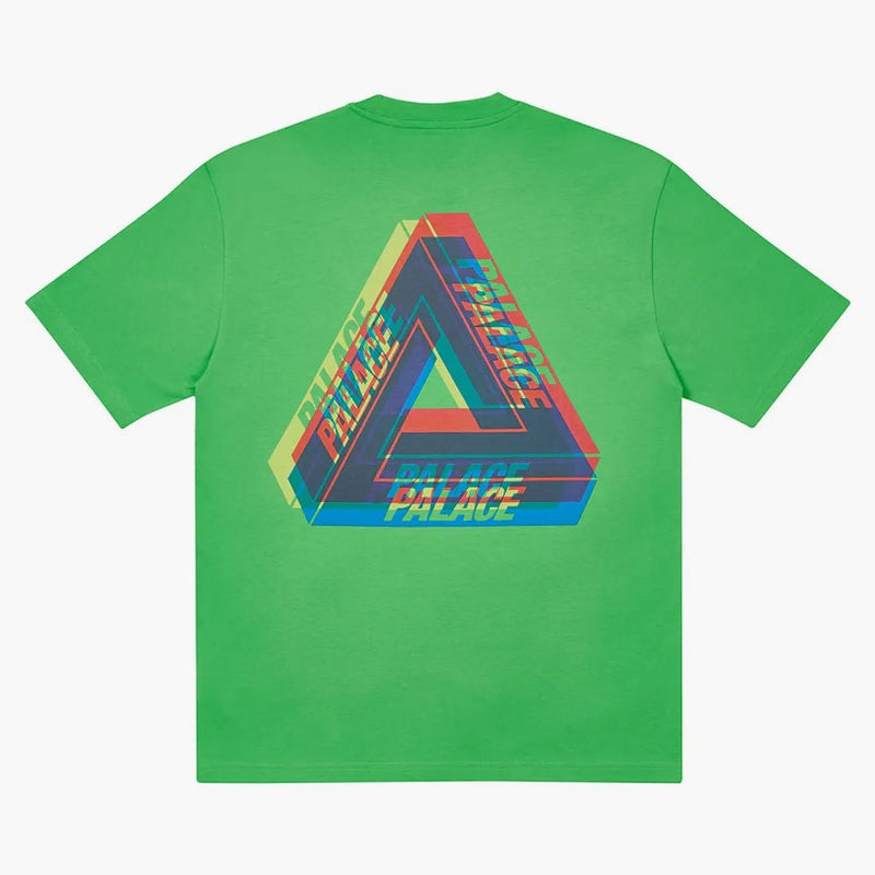Palace Tri-Ferg Color Blur T-shirt Light Lime