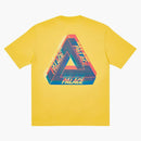 Palace Tri-Ferg Color Blur T-Shirt Pale Yellow