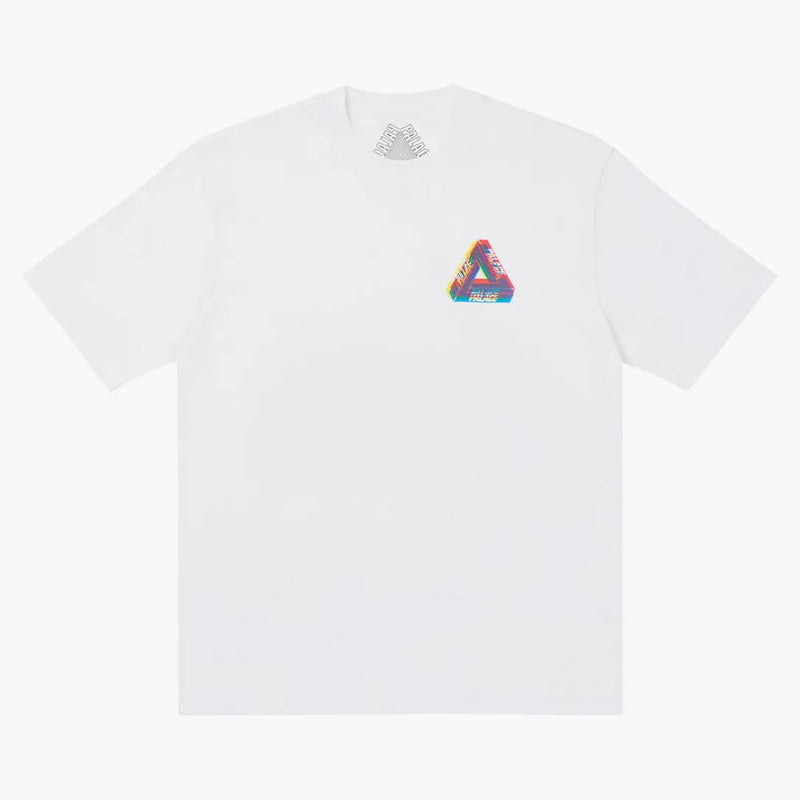 Palace Tri-Ferg Color Blur T-Shirt White