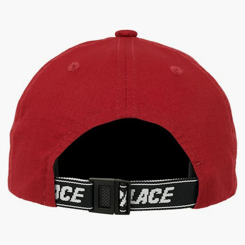 Palace Tri-Ferg Patch 6-Panel Dark Red
